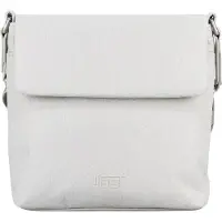 Jost schoudertas Bergen Crossbody Bag Creme White Lichtgrijs
