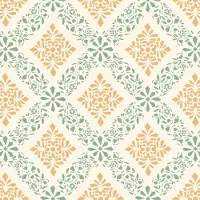 Duro Vliesbehang 006-14 - Gammalsvenska Papper - Klassiek Geel - 53cm x 10.05m