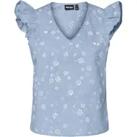 Pieces Blouse 'PCBanna' smoky blue