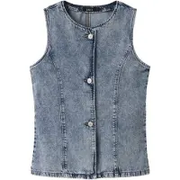 LMTD Bodywarmer lichtblauw