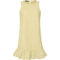 Pieces Jurk 'PCBanna' beige / geel