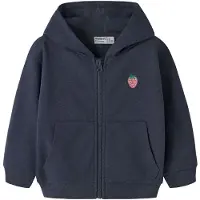 Name it Sweatshirt saffier / groen / bloedrood