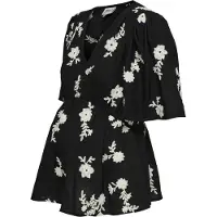 ONLY Maternity Blouse 'OLMElsi' zwart / wit
