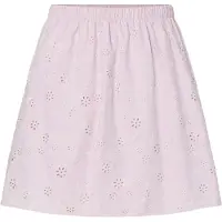 Pieces Rok 'PCBanna' rosa / wit
