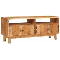 vidaXL Opbergkasten Bruin 110 x 30 x 45 cm Massief Mango Hout