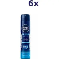 Nivea 6x Deospray Men - Fresh Active 200 ml