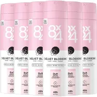 8x4 6x Deospray - Velvet Blossom 150 ml