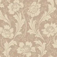Duro Vliesbehang 100-01 - Gammalsvenska Papper - Klassiek Roze - 53cm x 10.05m