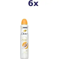 Dove Advanced Care Go Fresh Deodorant Spray Passion Fruit & Lemongrass - 6 x 250 ml