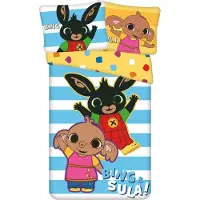 Jerry Fabrics Dekbedovertrek Sula - 140 x 200 cm / 70 x 90 cm - Katoen