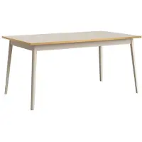 Meublorama Eettafel design AZURÉA - 180 cm - Kleur zand