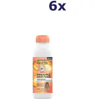 Garnier Fructis Hair Food Pineapple - Conditioner 350ml - Lang, dof haar 6x