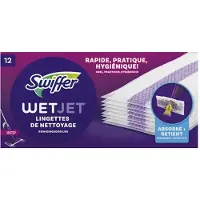 Swiffer WetJet Navulling – Absorberende Reinigingsdoekjes 12 stuks
