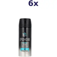Axe 6x Axe Deodorant Bodyspray Ice Chill 150 ml