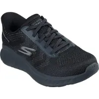 SKECHERS Huisschoen lichtgrijs / zwart