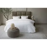 Rivièra Maison Dekbedovertrek Leandro Zand 140x200/220 cm