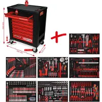 Ks Tools Performanceplus gereedschapswagen-set P15