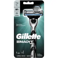 Gillette Mach3 Scheersysteem – Houder + 1 Mesje – 3-bladig – Lubrastrip