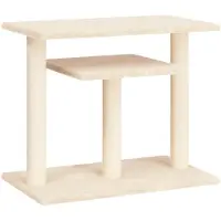 Syfax Krabpaal met platforms 62,5 cm crèmekleurig