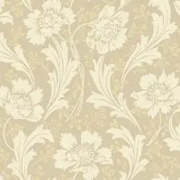Duro Vliesbehang 100-03 - Gammalsvenska Papper - Klassiek Beige - 53cm x 10.05m