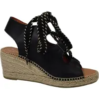 VIGUERA 2356 Espadrilles | Maat 39 Dames Zwart