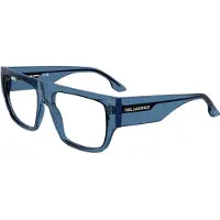 Karl Lagerfeld Bril - - KL6198 - Blauw - Vierkant - Kunststof 56/17/145