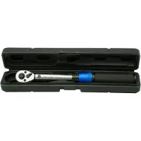 Adler Momentsleutel 1/4" 5-25 Nm Cr-V met Kalibratiecertificaat & Koffer