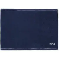 BOSS Katoenen badmat met contrasterend logostiksel Maat ONESI