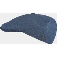 Hatland Emad - Linnen flatcap - Marine blauw - Assorti - L