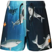 ZigZag - Kid's Sealife Boardshorts - Boardshort 152, blauw
