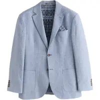 Next Colbert beige / crème / lichtblauw / donkerblauw / bruin