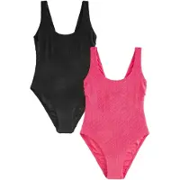 Next Badpak pink / zwart