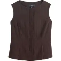 Next Gilet chocoladebruin / bordeaux