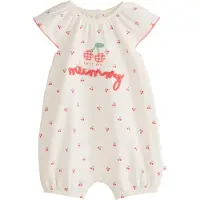 Next Rompertje/body groen / rood / wit