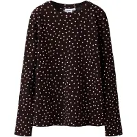 Name it Shirt donkerbruin / rosa