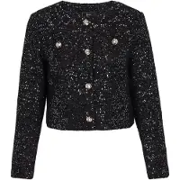 Faina Blazers 'Festive' zwart / zilver