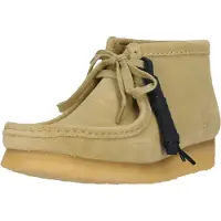 Clarks Veterschoen 'Wallabee' grijs