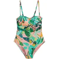 Next Shaping-badpak aqua / smaragd / lichtgroen / oudroze