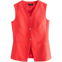 Next Gilet lichtrood