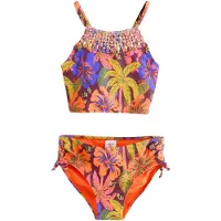 Next Bikini indigo / lichtgroen / aubergine / oranje