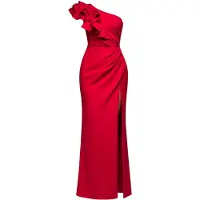 OMBRE Avondjurk rood
