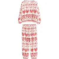 Next Nachtkledij rood / wit