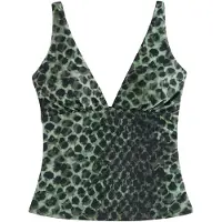 Next Tankinitop mintgroen / zwart