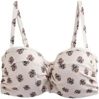 Next - Dames - F-K Twist Bandeau Bikini Top - Crème
