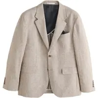 Next Business-colbert beige gemêleerd