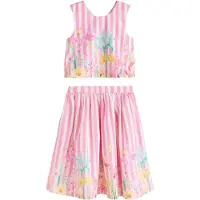 Next Set aqua / geel / pitaja roze / offwhite
