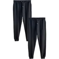 Next Set van 2 slim-fit joggingbroeken van borstelstof