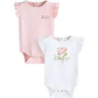 Ted Baker Rompertje/body goud / groen / rosa / wit