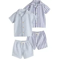 Next Nachtkledij blauw / wit