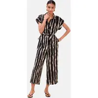 Lipsy Jumpsuit taupe / zwart